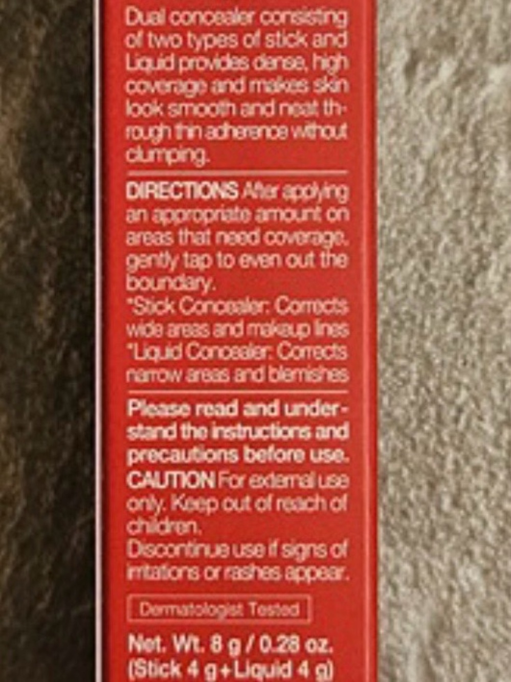 TIRTIR glider & hide dual concealer and foundation 8w - Picture 2 of 5